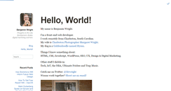 Desktop Screenshot of blcwright.com